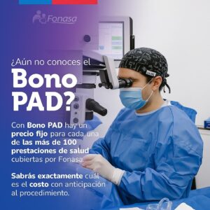 El Bono PAD de FONASA es una excelente alternativa para quienes necesitan cirugía ocular y buscan valores claros, procedimientos seguros y centros acreditados.